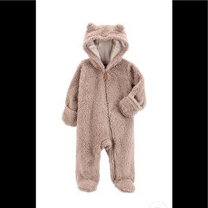Carter’s Baby Bear sherpa bunting/pram